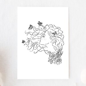 Plakat do druku - Kobieta 2