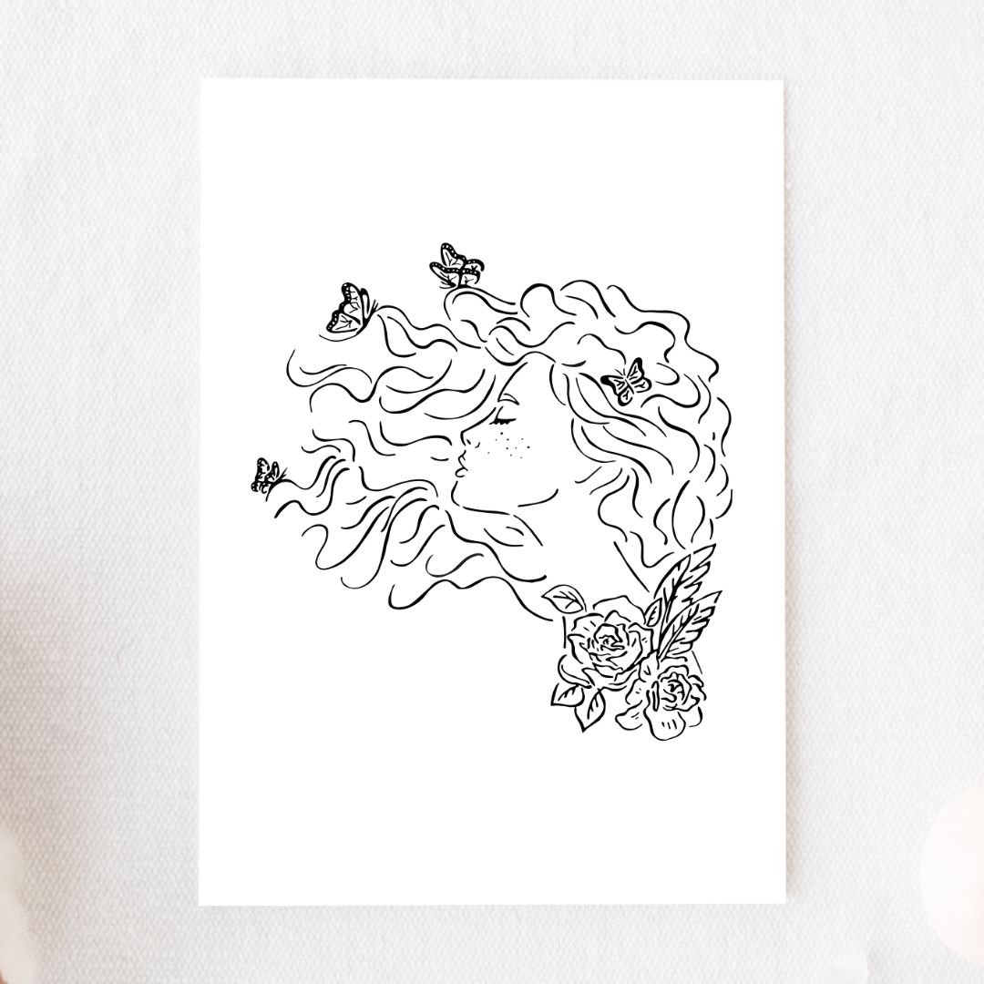 Plakat do druku - Kobieta 2