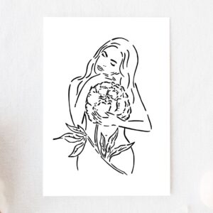 Plakat do druku - Kobieta 3