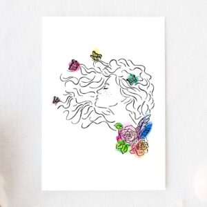 Plakat do druku - Kobieta 6