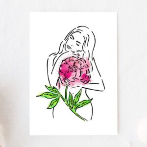 Plakat do druku - Kobieta 7